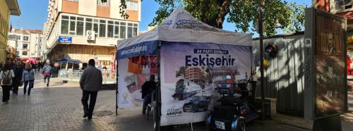 Eskişehir’de AK Parti sahada vatandaşla buluşuyor