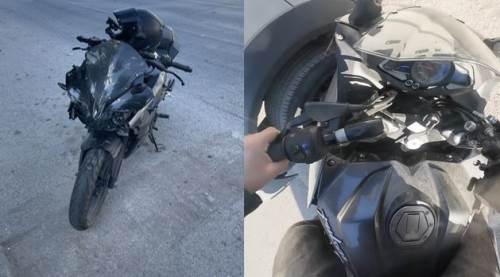 Eskişehir'de akılalmaz talihsizlik: Motosikletini aldı, 5 dakika sonra kaza yaptı