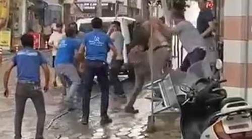 Eskişehir'de akraba kavgası, sokak savaşına dönüştü!