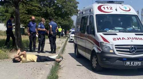 Eskişehir'de alçılı ayakla yayaya çarpıp öldürdü...