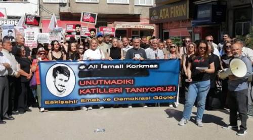 Eskişehir'de Ali İsmail Korkmaz unutulmadı