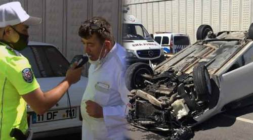 Eskişehir'de alkollü sürücü polislerin sabrını sınadı!