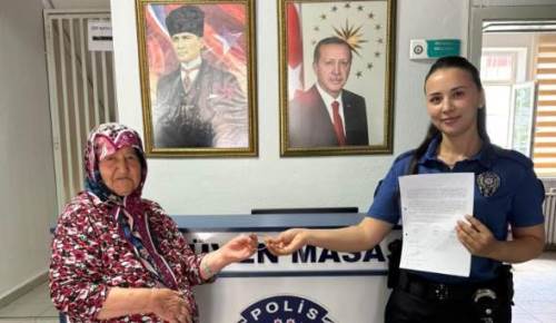Eskişehir'de altın bileziğini kaybetmişti, böyle geri döndü