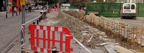 Eskişehir’de altyapı yenilemesi geçişleri zorluyor!