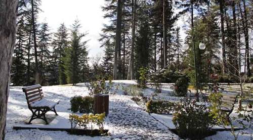 Eskişehir'de Anadolu Üniversitesi de bembeyaz 
