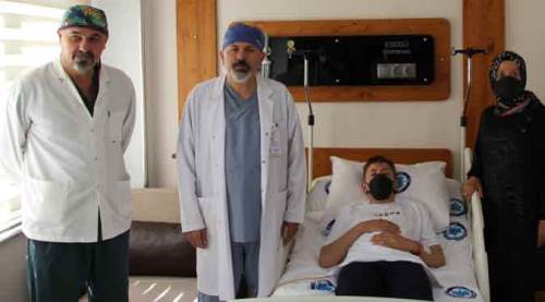 Eskişehir'de annesinin verdiği böbrekle yeniden doğdu!