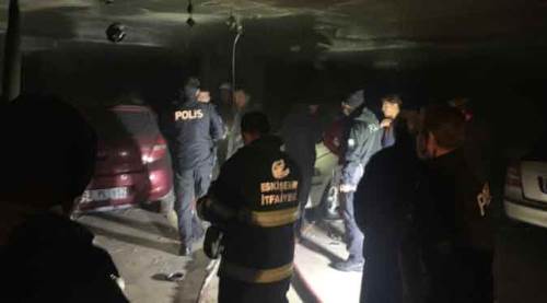 Eskişehir'de apartmanda yangın paniği