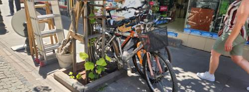 Eskişehir'de araç parklarına bir de bisiklet parkı eklendi!