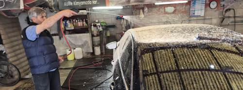 Eskişehir’de araç sahipleri havalar ısınınca oraya akın etti!