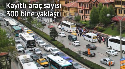 Eskişehir'de araç sayısı hızla artıyor