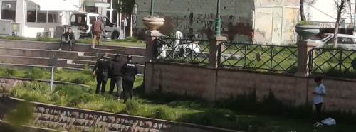 Eskişehir’de aranan zanlı Porsuk kenarında yakalandı