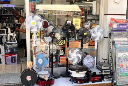 Eskişehir'de artık soba değil, vantilatör satılıyor