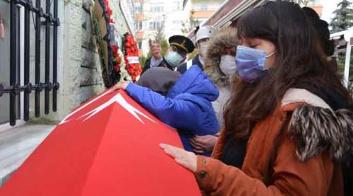Eskişehir'de astsubay babaya en acı veda!