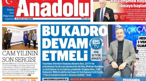 Eskişehir'de Ataç'ın listesi gerçek oldu