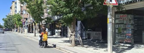 Eskişehir’de Atatürk Caddesi’nde tehlikeli sürüş