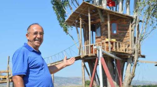 Eskişehir'de atık malzemelerden yaptıklarıyla şaşırtıyor!