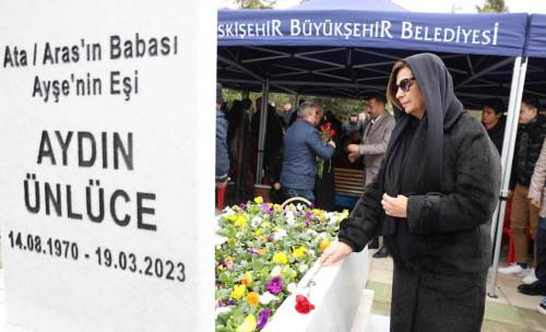 Eskişehir'de Aydın Ünlüce kabri başında anıldı