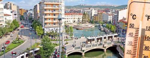 Eskişehir'de ayrıntılı hava durumu (26 Mart 2025)