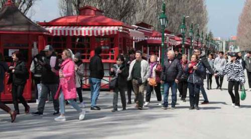 Eskişehir'de bahar geri gelince oraya akın ettiler