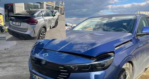 Eskişehir'de Baksan girişinde korkutan kaza: 2 çocuk yaralandı!