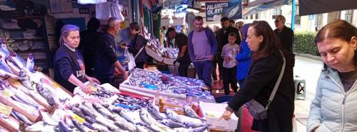 Eskişehir’de balık fiyatları düştü, vatandaş tezgâhlara akın etti
