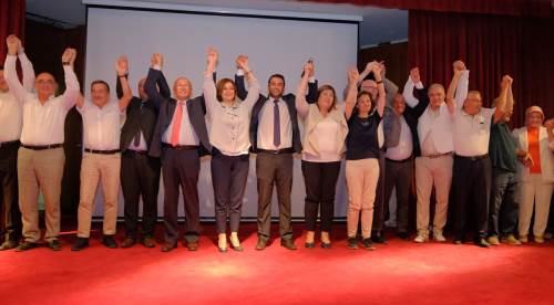 Eskişehir’de başkanlar Yeni Parti rozetlerini taktı!