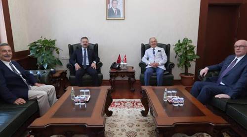 Eskişehir'de Başkanlardan Vali Aksoy'a ziyaret