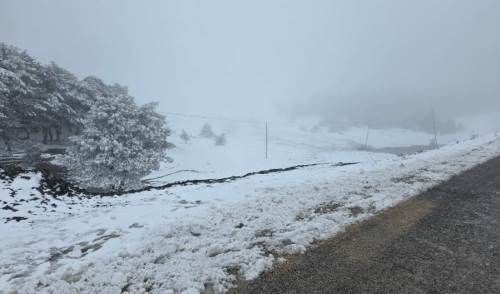 Eskişehir’de bayramda kar yağışı etkili oldu