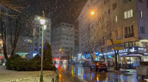 Eskişehir'de beklenen yağış akşam geldi!