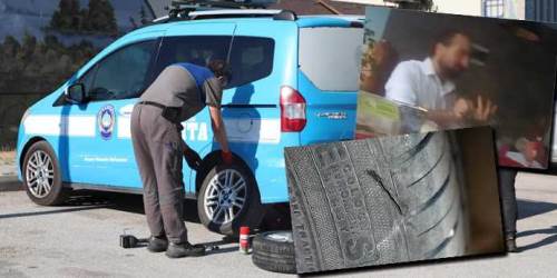 Eskişehir'de belediye araçlarına sabotaj yapan şüpheli yakalandı!