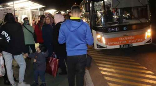 Eskişehir'de belediye otobüsü isyanı!