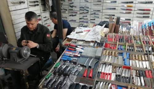 Eskişehir'de bıçakçılarda bayram öncesi mesai başladı