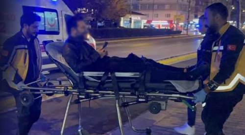 Eskişehir'de bıçaklanan şahsın görüntüsü şaşkına çevirdi