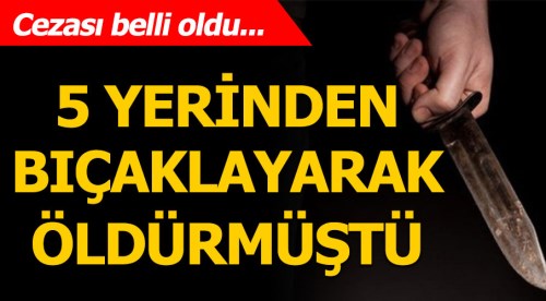 Eskişehir'de bıçaklı cinayete 18 yıl hapis cezası