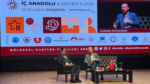 Eskişehir'de Bilal Erdoğan'dan gençlere erken evlilik tavsiyesi!