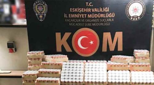 Eskişehir'de binlercesi ele geçirildi