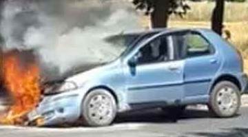 Eskişehir'de bir anda alevler içinde kaldı!