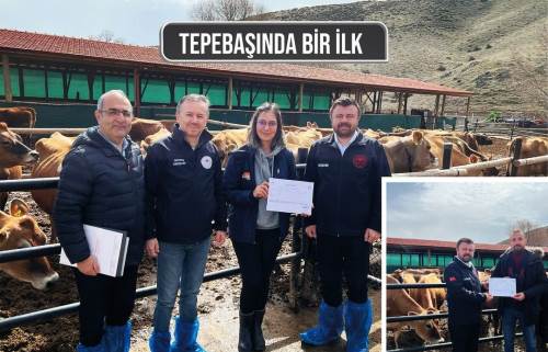 Eskişehir'de bir çiftliğe Avrupa Birliği onaylı sertifika verildi
