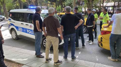 Eskişehir'de bir park yeri yüzünden ortalık karıştı!