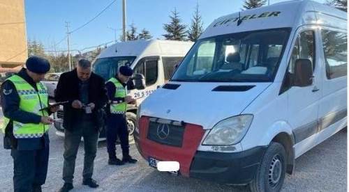 Eskişehir'de bir sene boyunca okul servisleri...