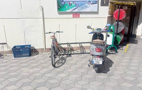 Eskişehir'de bisiklet parkına motosiklet parkı