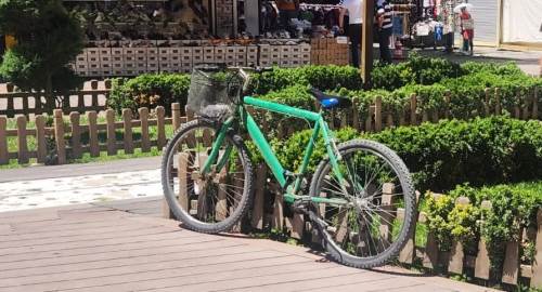 Eskişehir'de bisiklet yasak dinlemiyor 