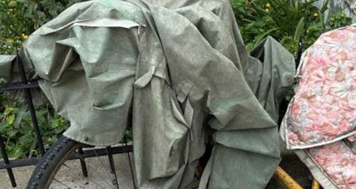 Eskişehir'de bisikletini giydirdi: Sebebi ise... 