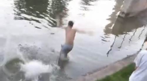 Eskişehir’de boğulan gencin son görüntüleri ortaya çıktı