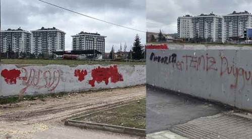 Eskişehir'de boş duvar görünce dayanamıyorlar!