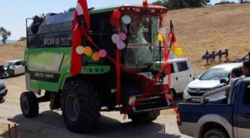 Eskişehir'de bu gelin arabasını gören şaştı kaldı