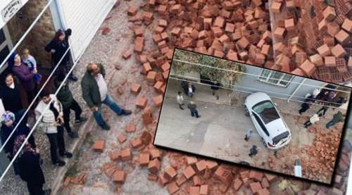 Eskişehir'de bu kazayı gören mahalleli büyük şok yaşadı