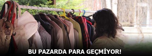 Eskişehir'de bu pazarda para geçmiyor!