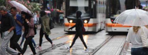 Eskişehir'de bugün sağanak yağış var!