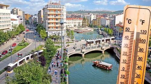 Eskişehir'de bunaltıcı hava geri dönüyor: Sıcaklıklar 6 derece birden artacak